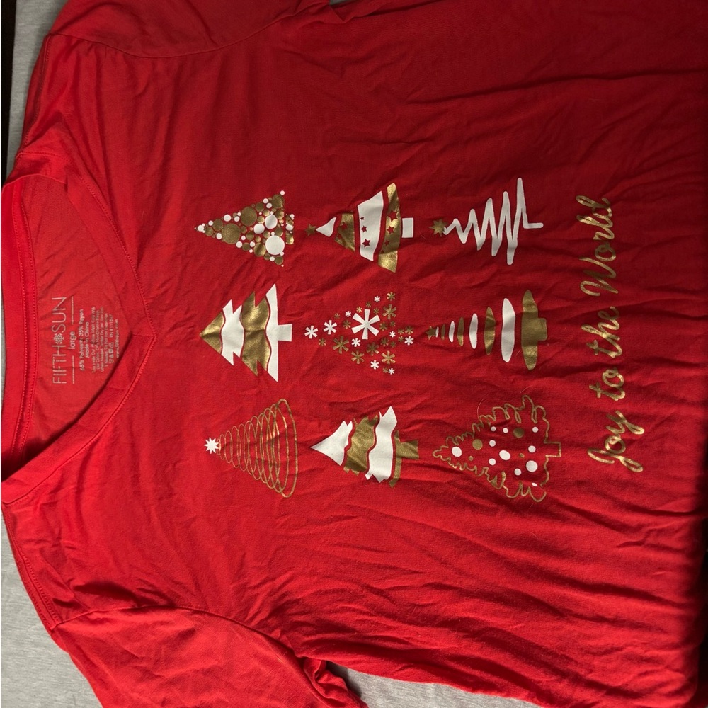 Fifth Sun Red Graphic Tee